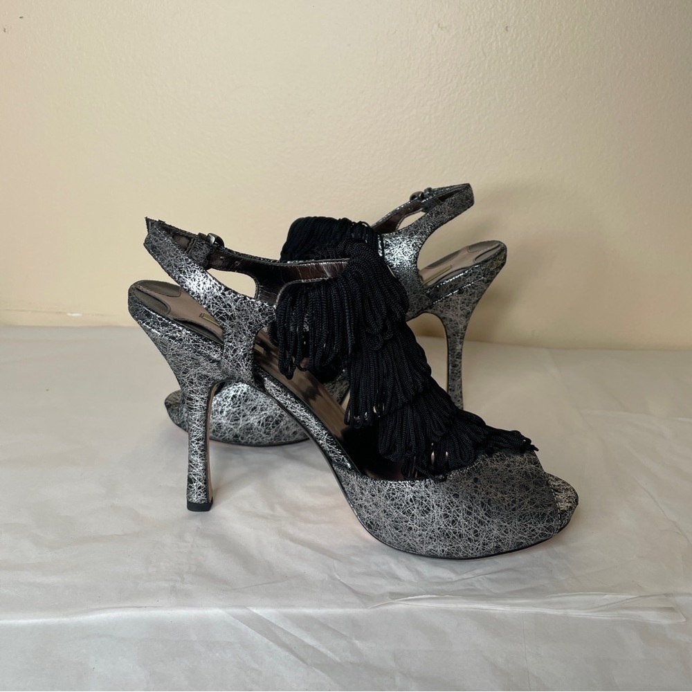 Max Studio Xcess Fringe Heels - Picture 3 of 16